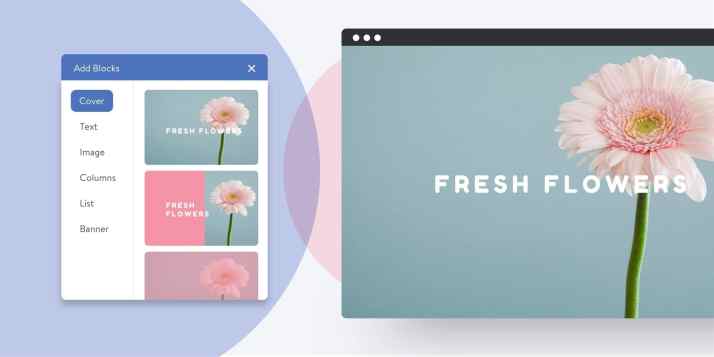 Weg met website designs, bouw je site met blokken!