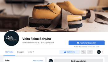 Veits Feine Schuhe Facebook-Firmenseite