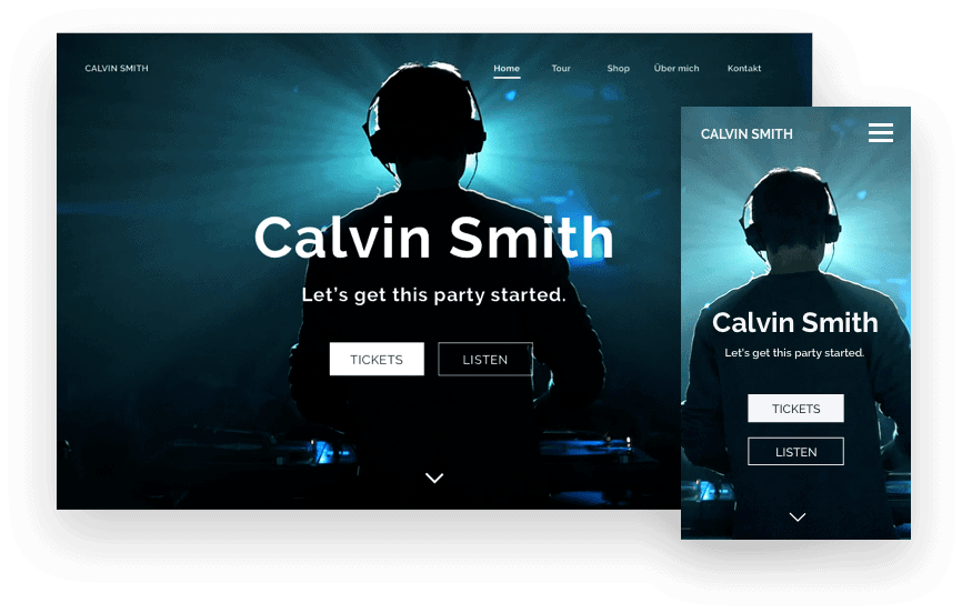 Muziek website
