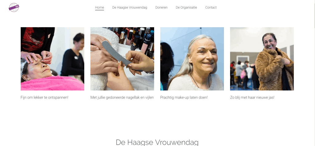Non-profit website